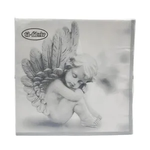 Guardanapo de Papel Natal Champanhe New Year - 33x33cm