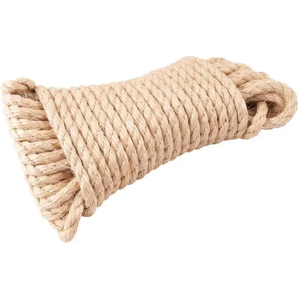 Corda de sisal 12 mm x 15 m 3 pernas - VONDER