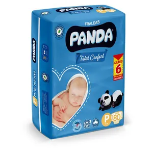 Fralda Panda Hiper P 80 Unidades FR PANDA HIPER P 80UN