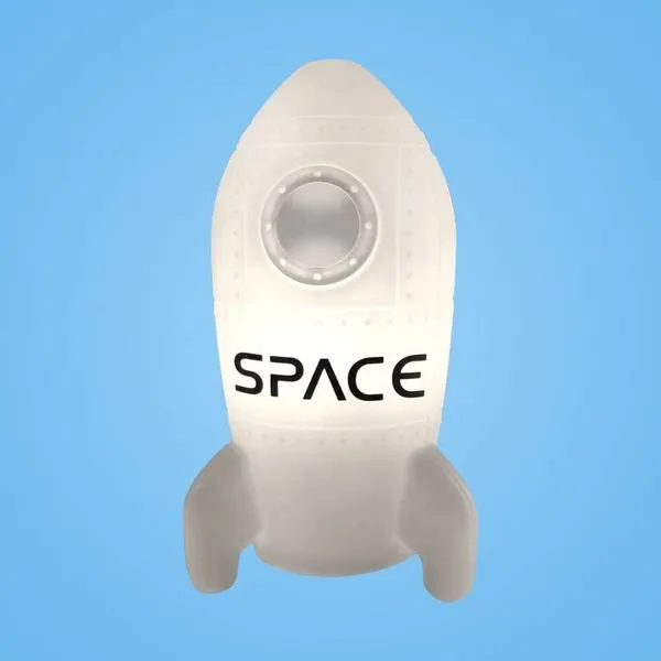 Luminária Com Controle Remoto Rocket