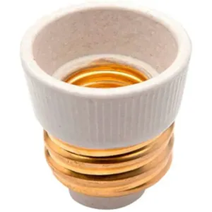 Redutor de Rosca de Porcelana E-40 para E-27 - 8889 - BRASFORT