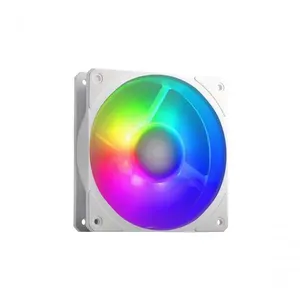 Cooler para Gabinete Mobius 120P ARGB White Edition com Ventoinha 120MM, Sistema anti-oscilação, RGB Endereçável Gen 2 Cooler para Gabinete Mobius 120P ARGB White Edition 120MM, RGB Endereçável Gen 2, Branco Cooler