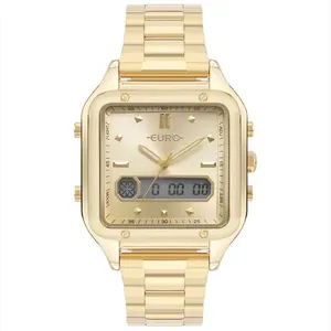 Relógio Euro Feminino Fashion Fit Sporty Dourado - EUBJ3890AAT/4D EUBJ3890AAT/4D