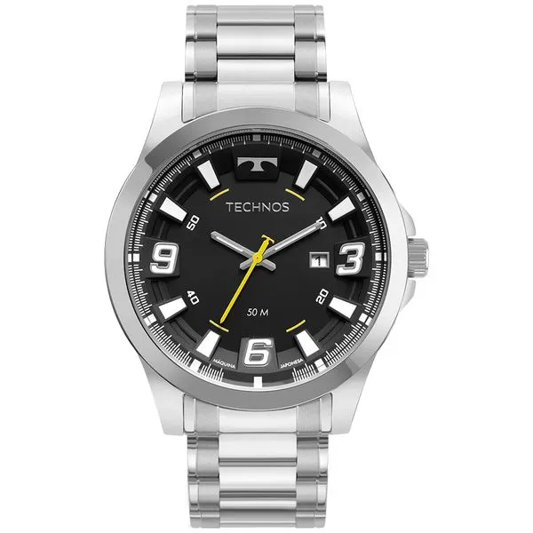 Relógio Technos Masculino Racer Prata - 2115MXRS/1P 2115MXRS/1P