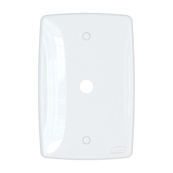 Placa Saída de Fio 4x2 Finesse B.Lux Placa Saída de Fio 4x2 Branca Finesse+