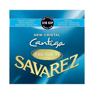 Encordoamento Violão Nylon 510CJP New Cristal Cantiga Premium Tensão Alta Savarez Encordoamento Violão Nylon 510CJP Cantiga Premium Savarez