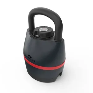 Kettlebell Regulável Selecttech 840 de 3,6 a 18kg com Ajuste Rápido e Design Compacto Bowflex Kettlebell Regulável Selecttech 840 de 3,6 a 18kg com Pegada Anatômica Bowflex