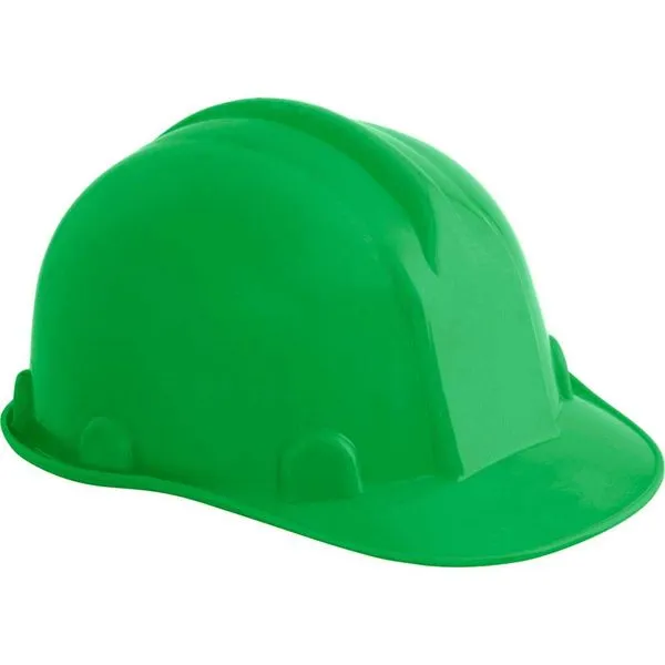 Capacete Aba Frontal com Suspensão Plástica - VONDER Verde