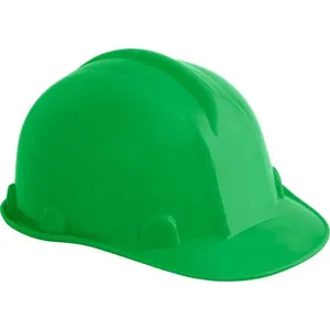 Capacete Aba Frontal com Suspensão Plástica - VONDER Verde