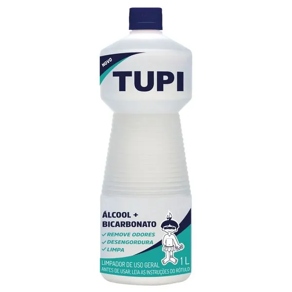 Álcool Tupi com Bicarbonato 1L Tupi 1 Unidade