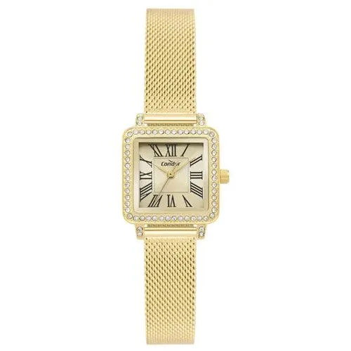 Relógio Feminino Condor Dourado CO2035NZX/4X