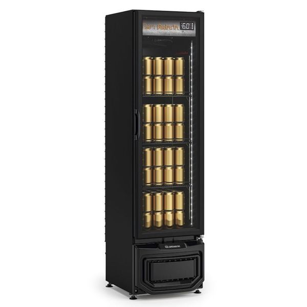 Cervejeira Com Porta De Vidro 228l Gcb23evlb All Black Gelopar 220V