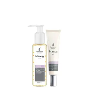 Kit Mantecorp Blancy Tx Sabonete Facial 120ml + Creme Clareador Facial 30g Kit