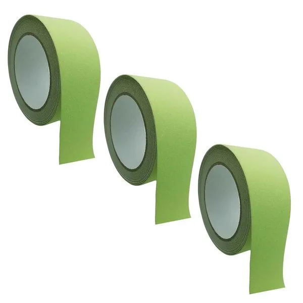 Kit 3 Fitas Antiderrapantes SU-NOSA2 PVC 5CM Autoadesivo para Piso Degrau Rampa Neon Verde Economia Solar Kit 3 Fitas Antiderrapantes SU-NOSA2 PVC 5CM Piso Degrau Verde Economia Solar