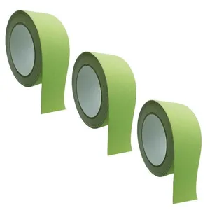 Kit 3 Fitas Antiderrapantes SU-NOSA2 PVC 5CM Autoadesivo para Piso Degrau Rampa Neon Verde Economia Solar Kit 3 Fitas Antiderrapantes SU-NOSA2 PVC 5CM Piso Degrau Verde Economia Solar
