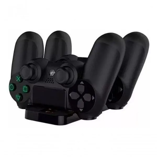 Base Dock Ps4 Carregador Duplo Controles Playstation 4 Slim