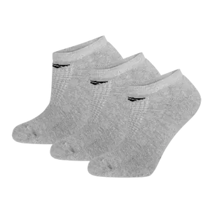 Kit 3 Pares Meia Esportiva Penalty Cano Invisível X T 39-44 - Cinza Único