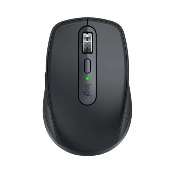 Mouse Sem Fio Logitech MX Anywhere 3S Recarregável Bluetooth Preto (MP)