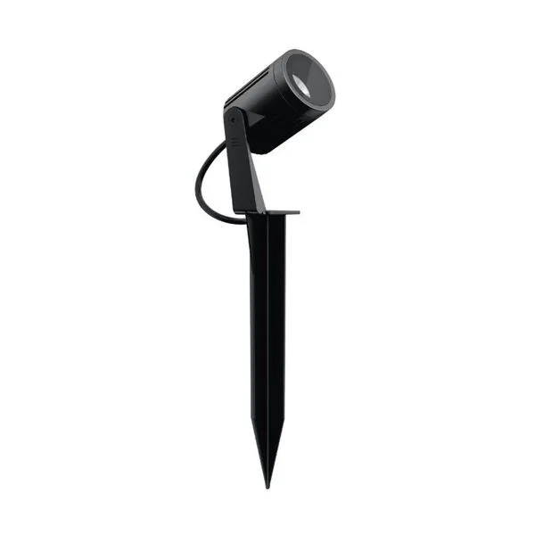 Espeto Para Jardim Stella S.ground Led 11,5w Bivolt Preto 3000k - Luz Amarela