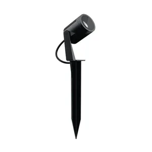 Espeto Para Jardim Stella S.ground Led 11,5w Bivolt Preto 3000k - Luz Amarela