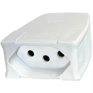 Prolongador Profissional 20a 2p+t Branco - 615837 - Pial Prolongador Profis.20a 2p+t Br Pial 615837