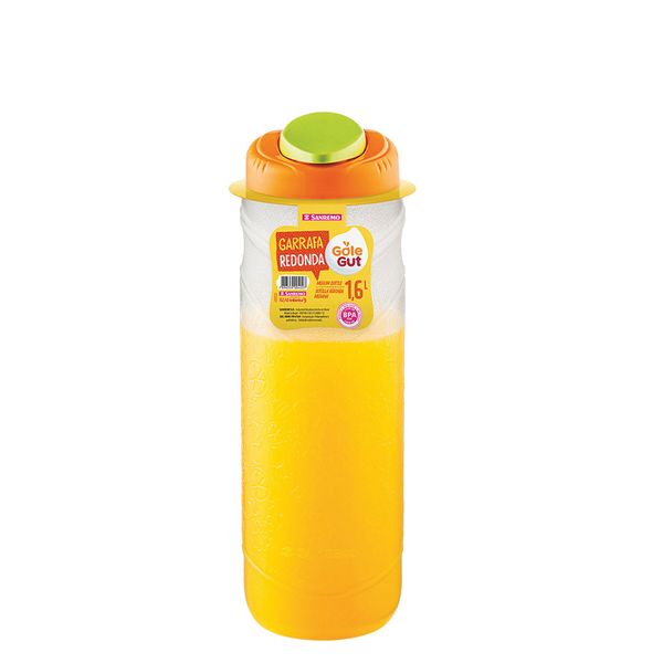 Garrafa Redonda Plástico Sanremo 1,6 L