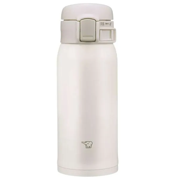 Garrafa Térmica Esportiva Zojirushi 360ml Branco SM-SR36EWA (MP)