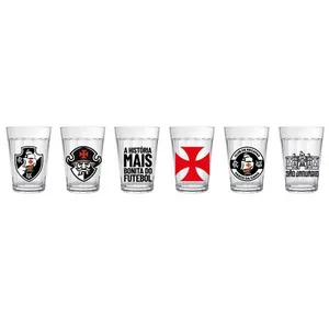 Conjunto 6 Copos Americano 190ml Vasco Allmix