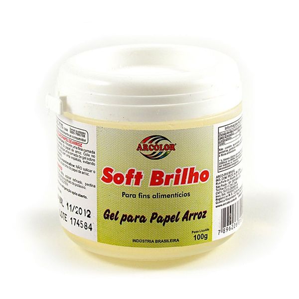 Gel Brilho Arcólor 100g