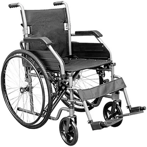 Hidrolight - Basic - Cadeira de Rodas em Aço Carbono - 44cm até 125kg
