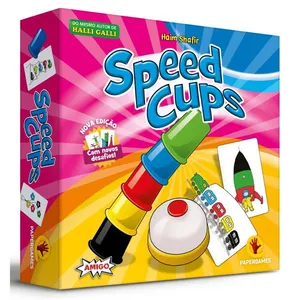 Jogo de Cartas - Speed Cups - De 02 a 04 Jogadores - Papergames