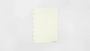 Refil Para Caderno Inteligente A5 Off White 50 Folhas Pautado