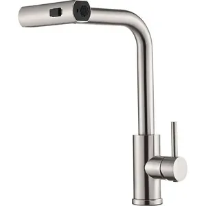 Torneira Aquacubic AF2037-5 Aço Inoxidável E-BI
