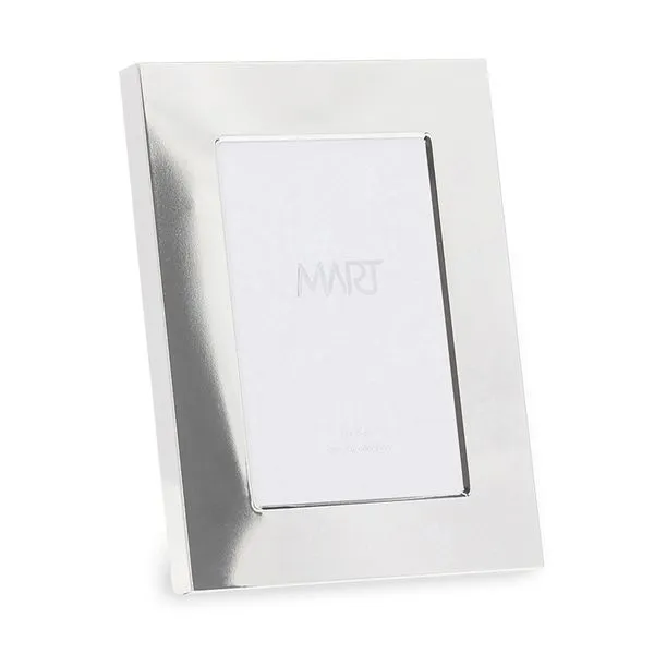 Porta-Retrato 10x15 Metal Prata 15,5x20cm 19291 - Mart