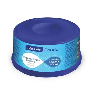 Fita Micropore Creme São João 2,5cm x 4,5m FITA MICROPORE SAO JOAO 2,5CMX4,5M