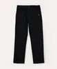 calça slim de sarja infantil com bolsos chino azul 10