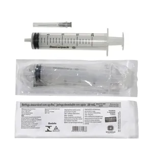 Seringa Descarpack Com Agulha 25x7 - 20ml