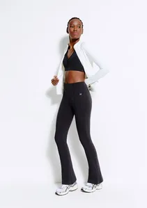 Calça Legging Esportiva Feminina Flare - Preto M