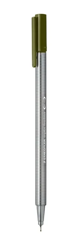 Caneta Fineliner Verde Oliva