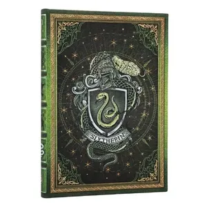 Caderno Paperblanks Harry Potter Slytherin Journal Midi Pautado