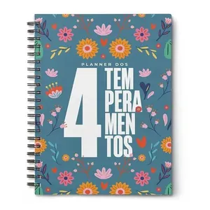 Planner Devocional Temperamentos - Flores