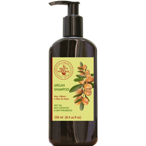 Shampoo Óleo De Argan 250 ml