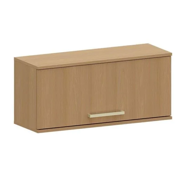 Armário Aéreo 1 Pt Basculante 80cm Duna Luciane Móveis Freijó/freijó