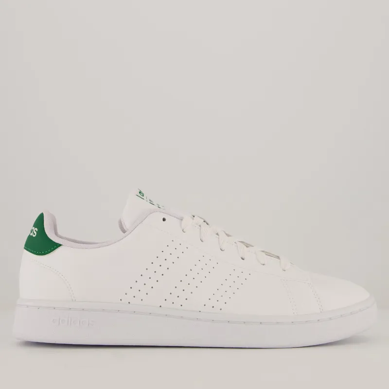 Tênis Adidas Advantage Branco e Verde