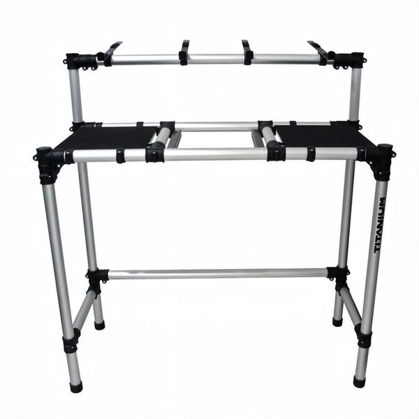 Suporte Titanium Racks Rdjcdj C/ Bandejas Em Mdf P/ Cdjs