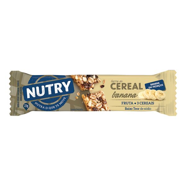 Barra de Cereais Nutry Bananinha 30g