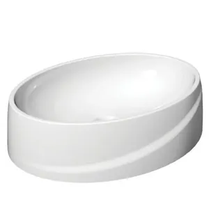 Cuba de Apoio Oval OA-02 Sobrepor 44cmx33,5cm Branca Lorenzetti