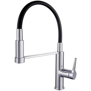 Torneira Monocomando Cozinha Bica Móvel Gourmet Mesa Cromado Delos Alterna