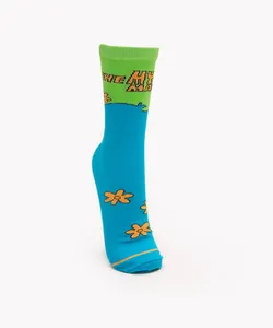 meia cano alto the mystery machine azul 41-43