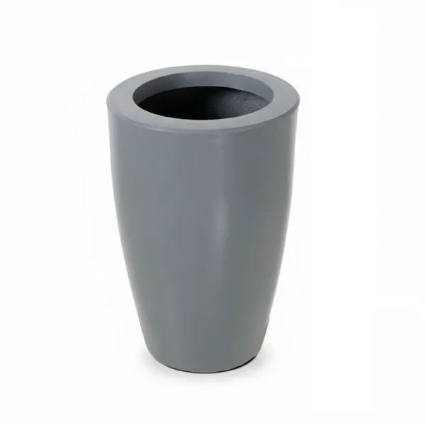 Vaso Cone Liso Vasap 45cm Cinza (MP)